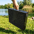 ENTREPOT BRICO - Barbecue charbon valise pliable et portable 40 x 27,5 x 20 cm - vignette