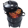VIDAXL - vidaXL Gril barbecue au charbon 3 en 1 40x80 cm - vignette