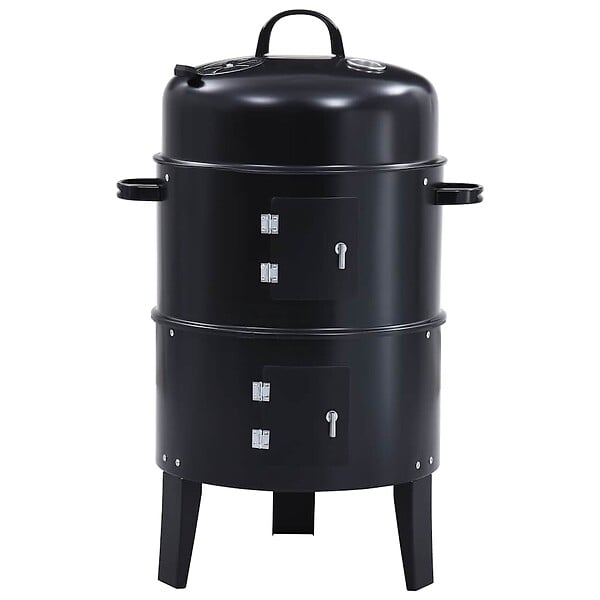 VIDAXL - vidaXL Gril barbecue au charbon 3 en 1 40x80 cm - large