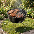 ENTREPOT BRICO - Barbecue à charbon de bois en acier pliable et portable 28x26x22 cm - vignette