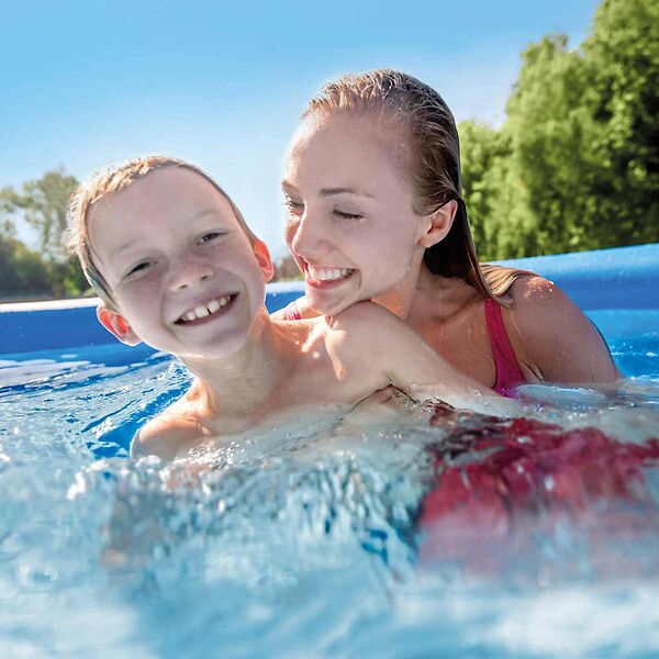INTEX - Intex Piscine Easy Set 396 x 84 cm 28143NP - large