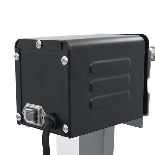 VIDAXL - vidaXL Rôtissoire pour barbecue électrique Acier inoxydable - large
