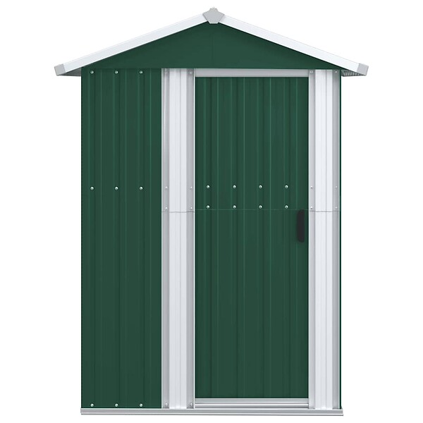 VIDAXL - vidaXL Abri de jardin Vert 126x97,5x177 cm Acier galvanisé - large