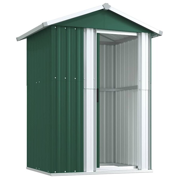 VIDAXL - vidaXL Abri de jardin Vert 126x97,5x177 cm Acier galvanisé - large