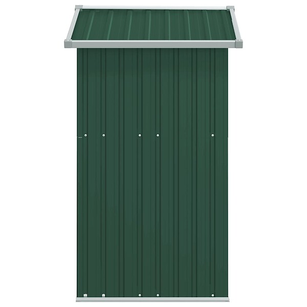 VIDAXL - vidaXL Abri de jardin Vert 126x97,5x177 cm Acier galvanisé - large