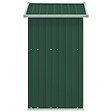 VIDAXL - vidaXL Abri de jardin Vert 126x97,5x177 cm Acier galvanisé - vignette
