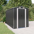 VIDAXL - vidaXL Abri de jardin Anthracite 192x357x223 cm Acier galvanisé - vignette