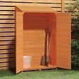 VIDAXL - vidaXL Remise de jardin Marron 102x52x174,5 cm Bois de sapin solide - vignette