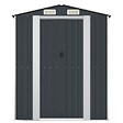 VIDAXL - vidaXL Abri de jardin Anthracite 192x108x223 cm Acier galvanisé - vignette