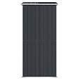 VIDAXL - vidaXL Abri de jardin Anthracite 192x108x223 cm Acier galvanisé - vignette