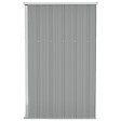 VIDAXL - vidaXL Remise de jardin murale Gris 118x100x178 cm Acier galvanisé - vignette