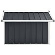 VIDAXL - vidaXL Abri pour robot de jardin 92x97x63cm Acier galvanisé Anthracite - vignette