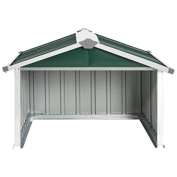 VIDAXL - vidaXL Abri tondeuse robot de jardin 92x97x63 cm Acier galvanisé Vert - large