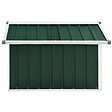 VIDAXL - vidaXL Abri tondeuse robot de jardin 92x97x63 cm Acier galvanisé Vert - vignette