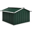 VIDAXL - vidaXL Abri tondeuse robot de jardin 92x97x63 cm Acier galvanisé Vert - vignette