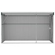 VIDAXL - vidaXL Abri de jardin mural Vert 118x288x178 cm Acier galvanisé - vignette