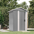 VIDAXL - vidaXL Abri de jardin Gris 126x97,5x177 cm Acier galvanisé - vignette