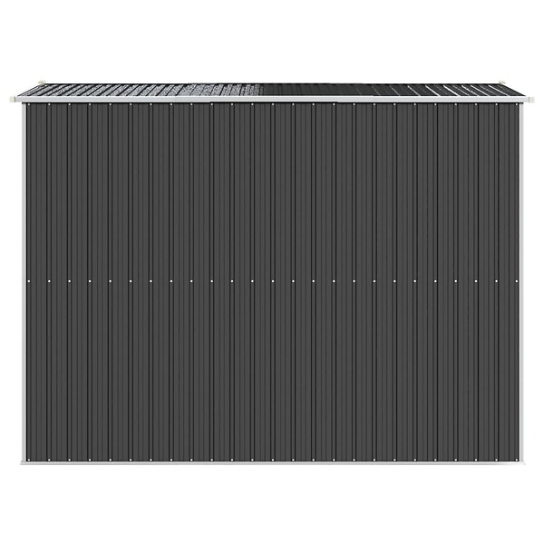 VIDAXL - vidaXL Abri de jardin Anthracite 192x274x223 cm Acier galvanisé - large