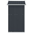 VIDAXL - vidaXL Abri de jardin Anthracite 126x97,5x177 cm Acier galvanisé - vignette
