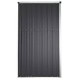 VIDAXL - vidaXL Abri à outils de jardin anthracite 225x89x161cm acier galvanisé - vignette