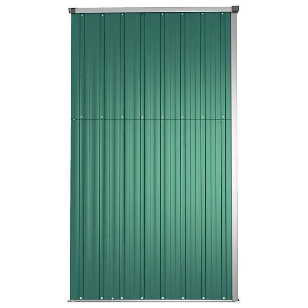 VIDAXL - vidaXL Abri à outils de jardin Vert 225x89x161 cm Acier galvanisé - large