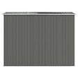 VIDAXL - vidaXL Abri de jardin Gris clair 192x274x223 cm Acier galvanisé - vignette