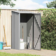 VIDAXL - vidaXL Abri de jardin Gris 87x98x159 cm Acier galvanisé - vignette
