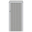 VIDAXL - vidaXL Abri de jardin Gris 87x98x159 cm Acier galvanisé - vignette