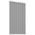 VIDAXL - vidaXL Abri de jardin Gris 87x98x159 cm Acier galvanisé - vignette