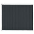 VIDAXL - vidaXL Abri de jardin mural Anthracite 118x194x178 cm Acier - vignette