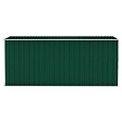 VIDAXL - vidaXL Abri de jardin mural Vert 118x382x178 cm Acier galvanisé - vignette