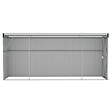 VIDAXL - vidaXL Abri de jardin mural Vert 118x382x178 cm Acier galvanisé - vignette