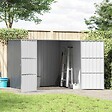 VIDAXL - vidaXL Abri de jardin Gris 195x198x159 cm Acier galvanisé - vignette