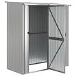 VIDAXL - vidaXL Abri de jardin Gris 180,5x97x209,5 cm Acier galvanisé - vignette