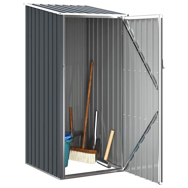 VIDAXL - vidaXL Abri de jardin Anthracite 87x98x159 cm Acier galvanisé - large