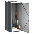 VIDAXL - vidaXL Abri de jardin Anthracite 87x98x159 cm Acier galvanisé - vignette