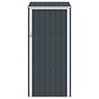 VIDAXL - vidaXL Abri de jardin Anthracite 87x98x159 cm Acier galvanisé - vignette