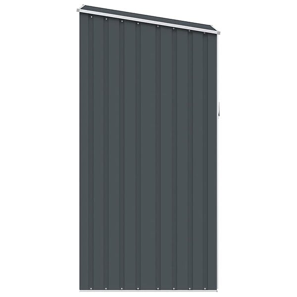 VIDAXL - vidaXL Abri de jardin Anthracite 87x98x159 cm Acier galvanisé - large