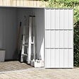 VIDAXL - vidaXL Abri de jardin Anthracite 195x198x159 cm Acier galvanisé - vignette