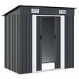 VIDAXL - vidaXL Abri de jardin Anthracite Acier - vignette