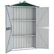 VIDAXL - vidaXL Abri de jardin Vert 116x45x175 cm Acier galvanisé - vignette
