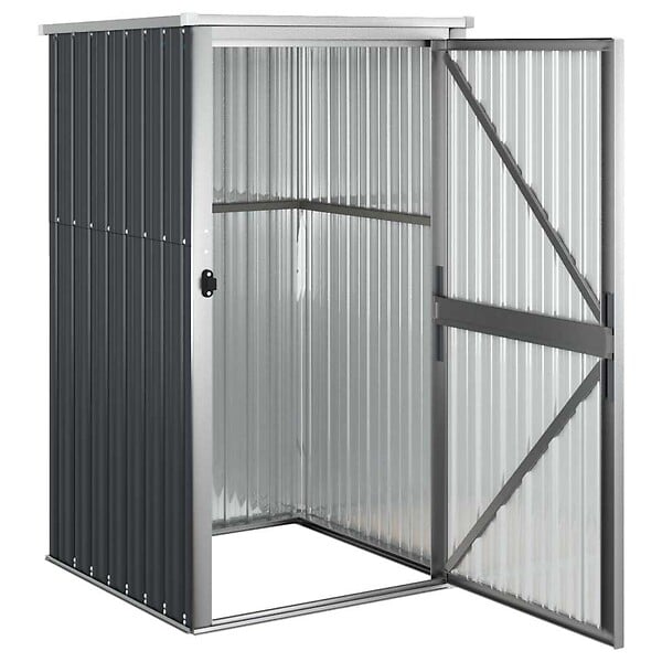 VIDAXL - vidaXL Abri à outils de jardin anthracite 88x89x161 cm acier galvanisé - large