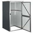 VIDAXL - vidaXL Abri à outils de jardin anthracite 88x89x161 cm acier galvanisé - vignette