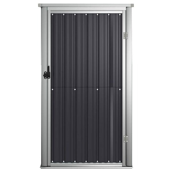VIDAXL - vidaXL Abri à outils de jardin anthracite 88x89x161 cm acier galvanisé - large