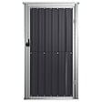 VIDAXL - vidaXL Abri à outils de jardin anthracite 88x89x161 cm acier galvanisé - vignette