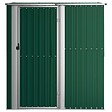 VIDAXL - vidaXL Abri de jardin Vert 180,5x97x209,5 cm Acier galvanisé - vignette