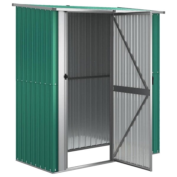 VIDAXL - vidaXL Abri de jardin Vert 180,5x97x209,5 cm Acier galvanisé - large