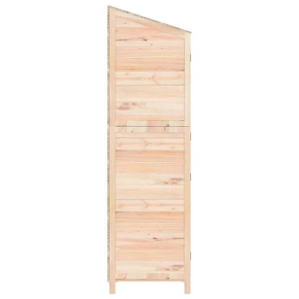 VIDAXL - vidaXL Remise de jardin 102x52x174,5 cm Bois de sapin solide - large