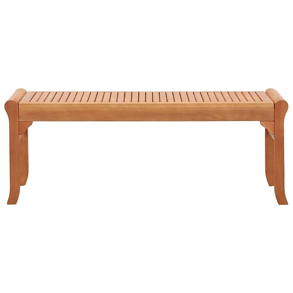 VIDAXL - vidaXL Banc de jardin 2 places 120 cm Bois d'eucalyptus solide - large