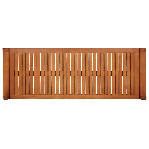 VIDAXL - vidaXL Banc de jardin 2 places 120 cm Bois d'eucalyptus solide - large